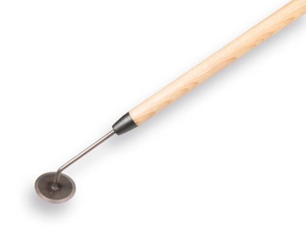 Discusschoffel 7 cm met essen steel 140 cm., De Wit. - Afbeelding 2