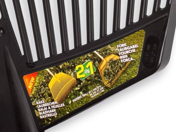 Combibladhark Rega Zwart + steel 150 - Afbeelding 4