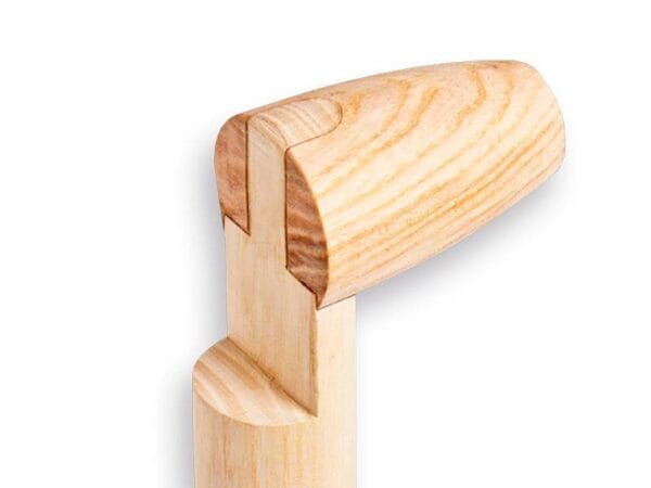 Spade gepolijst met opstapjes, gehard en Atlas T-steel 85 cm - Afbeelding 3