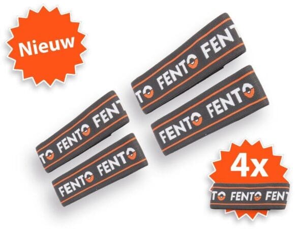 960687-3 Set elastieken Fento knee protector 400+Pro / MAX (4 stuks)