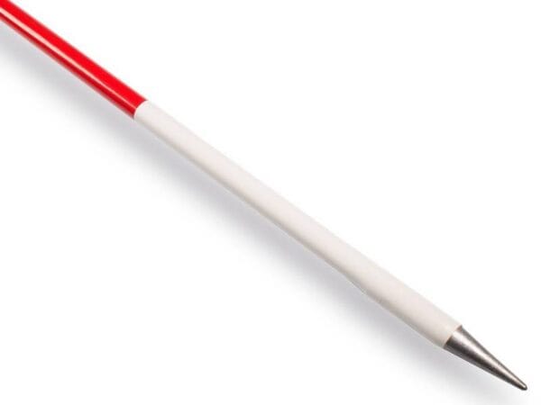 960900-1 Jalonstok Rood met stalen punt