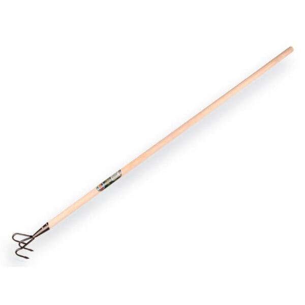 Krabber Profi 3 tands met lanspunten en steel 150 x 2,8 cm
