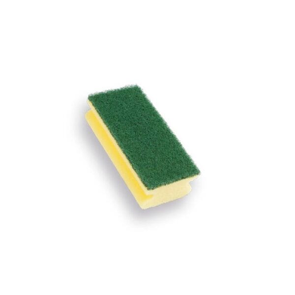 Schuurspons  (verpakt per 10 st) met greep 140x70x42