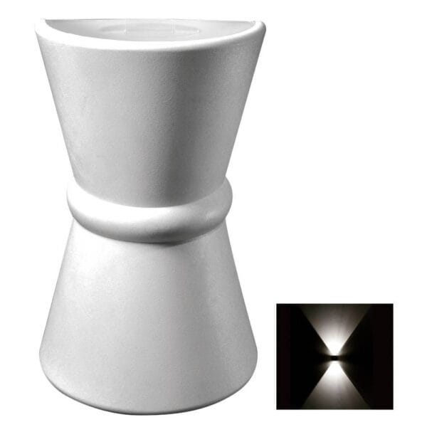 Wand up-down light. polymeer