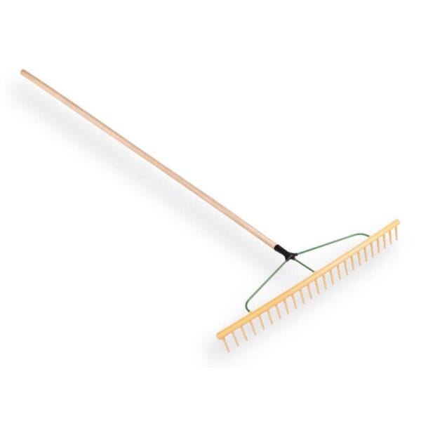 Grashark kunststof 24 tands recht 94 cm breed + steel