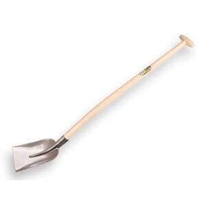 770360 Betonschop 1/2 0 grijs gelakt m.ATLAS schopsteel 100 cm