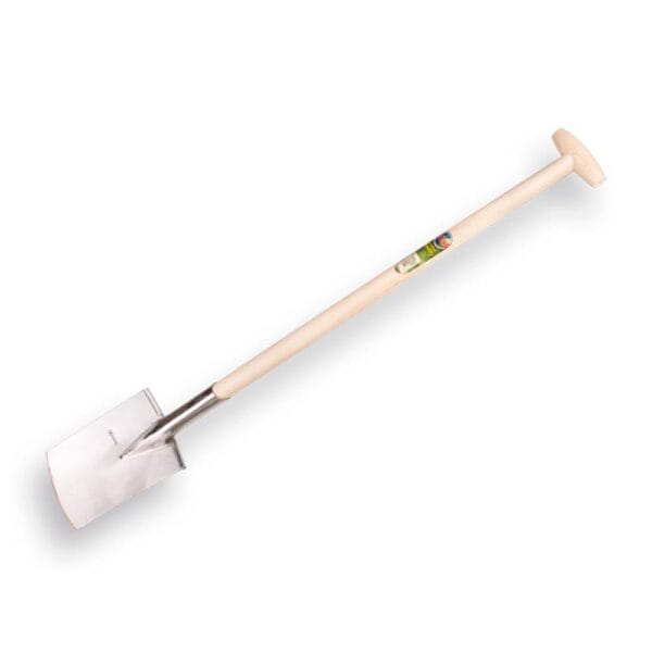 Spade gepolijst met opstapjes, gehard en Atlas T-steel 85 cm