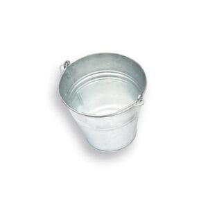 928015 Emmer 11 liter Verzinkt + hengsel 30x26 solide