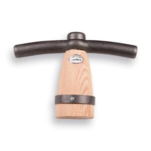 960800 Tegelklopper, de Wit, met houten klos.