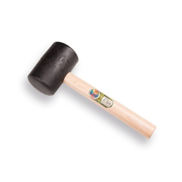 Rubberhamer nr. 8 hard (1,5 KG), 90 shore