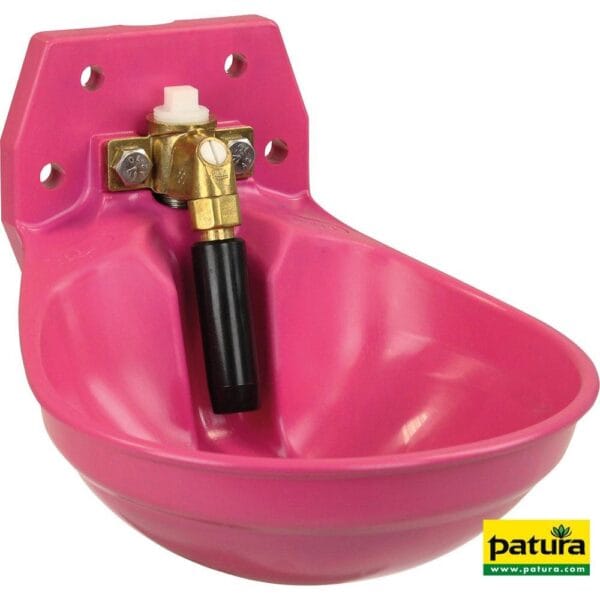 Buisventielbak mod. 12P Pink met 3/4" Messingventiel