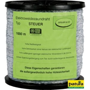 Speciaal kunststofdraad, transparant, nylondraad, 2 r.v.s. draad, 1000 m rol