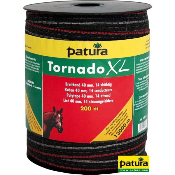 Tornado XL lint 40mm bruin, 200m rol