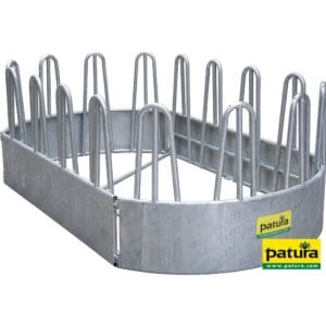 Ovale ruif, 16 voerpl., 3,45 x 1,90m