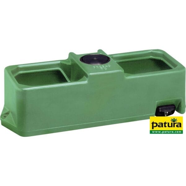 Weidedrinkbak hoekig, lage druk ventiel 960x390x350 mm aansluiting 3/4 " en 1/2"