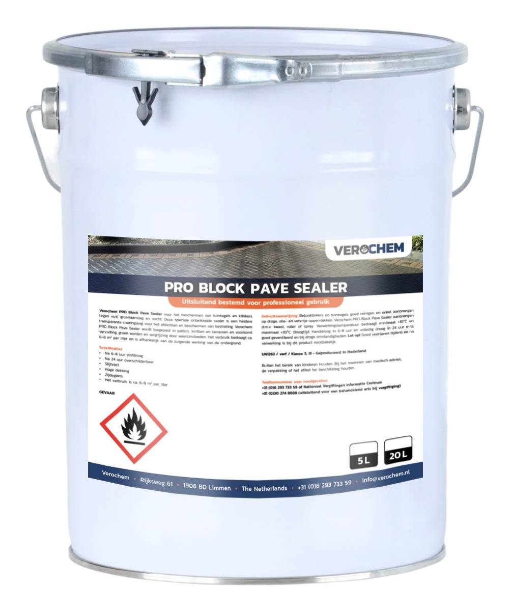 Verochem PRO Block Pave Sealer — Hans van den Oever