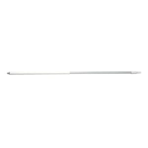 298241 HCS Waterdoorlaatbare steel aluminium 1500 x 32 mm 1/2" koppeling wit