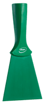 Nylon schraper, steelmodel, breed
nylon, 205 x 100 mm

schroefdraad in handvat