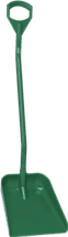 Ergonomische schop lange steel, groot blad
polypropyleen
hoogte 1310 mm 
groot blad 380 x 340 x 90 mm