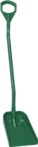 Ergonomische schop, lange steel, klein blad
polypropyleen
hoogte 1280 mm
klein blad 340 x 270 x 75 mm