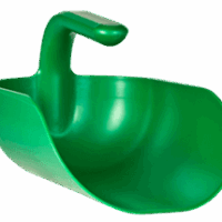 Ergonomische handschep, 2 liter
polypropyleen
150 x 270 x 145 mm