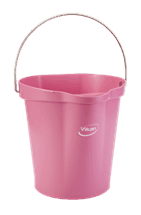 Emmer 12 literpolypropyleen en roestvrij staal325 x 330 x 330 mmzie ook emmerdeksel 5687 en wandhouder 16200