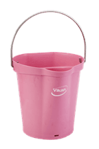 Emmer 6 liter
polypropyleen en roestvrij staal
260 x 270 x 258 mm

zie ook emmerdeksel 5689 en wandhouder 16200