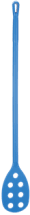 Roerspatel, met gaten, lange steel
polypropyleen, wit
steel 1200 mm x Ø 31 mm
spatelblad met gaten, 160x270mm
